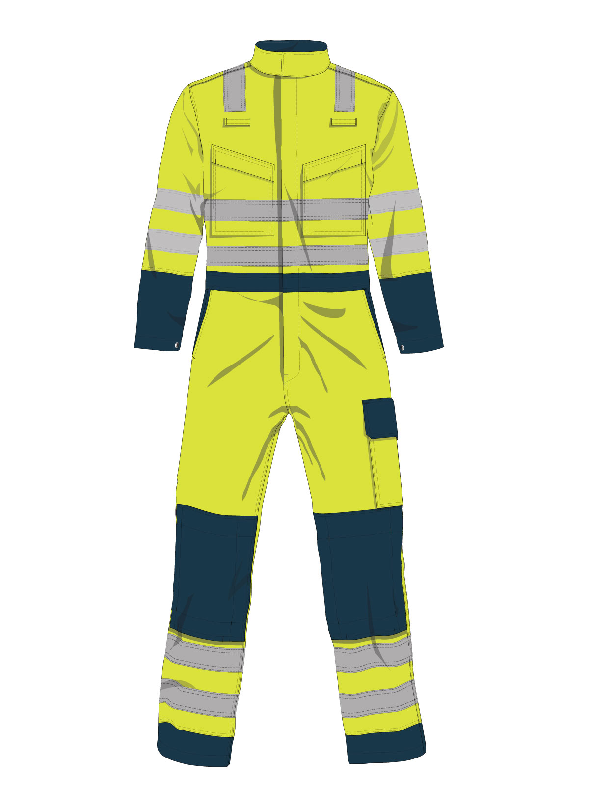 Multi Risk Flame Resistant Coverall