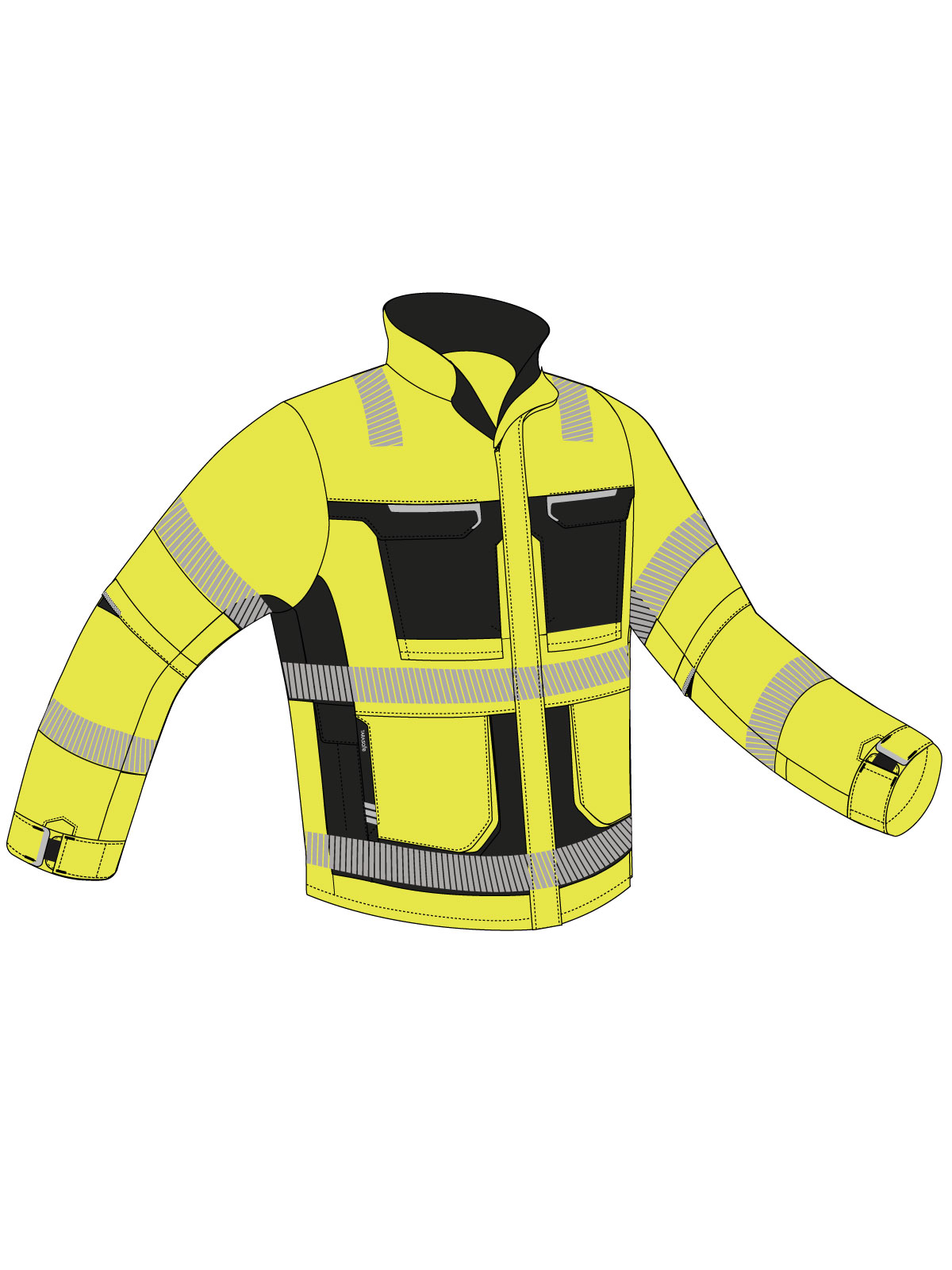 Multinorm Fire Resistant Jacket